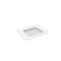 Oltens Hamnes lavabo 60x46.1 cm rectangular para mueble blanco mate 40212900