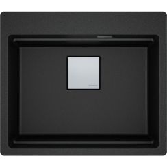 Franke Kanon fregadero de granito 59x51 cm gris/grafito/ónix 114.0749.560