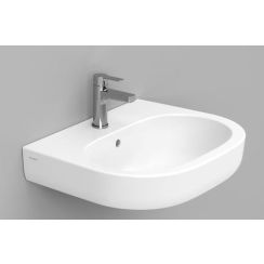 Ceramica Dolomite Mirto lavabo 60x48 cm oval clásico blanco mate D461241