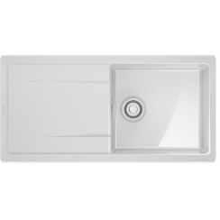 Franke Mythos MYK fregadero de cerámica 100x50 cm blanco 124.0745.380