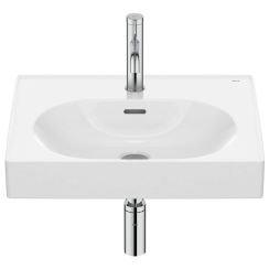 Roca Meridian lavabo 55x46 cm rectangular clásico-para mueble blanco A327741S00