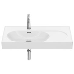 Roca Meridian lavabo 80x46 cm rectangular clásico-para mueble blanco A327743S00