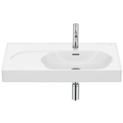 Roca Meridian lavabo 80x46 cm rectangular clásico-para mueble blanco brillante A327744S00