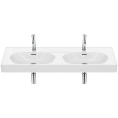 Roca Meridian lavabo 120x46 cm rectangular clásico-para mueble blanco brillante A327747S00