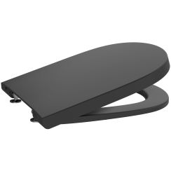 Roca Meridian tapa de inodoro de cierre suave negro A801F92081
