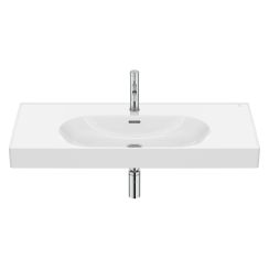 Roca Meridian lavabo 100x46 cm rectangular clásico-para mueble blanco A327746000