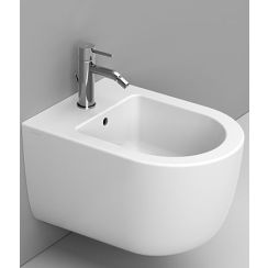 Ceramica Dolomite Mirto Round Short bidé suspendido blanco D473641
