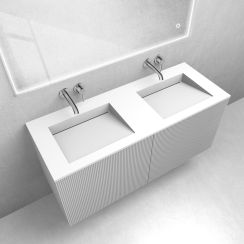 Conjunto lavabo Oltens Stila 40205900, armario Oltens Lun Rilla 60027000