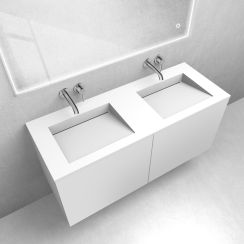 Conjunto lavabo Oltens Stila 40205900, armario Oltens Lun 60032000