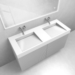 Conjunto lavabo Oltens Stila 40004000, armario Oltens Lun Rilla 60027000