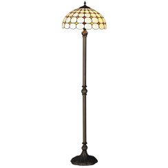Rabalux Marvel lámpara de pie 2x60 W marrón 8078