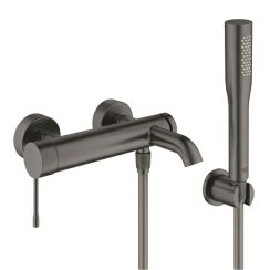 Conjunto grifo de bañera y ducha Grohe Essence 33624AL1, alcachofa de ducha Grohe Euphoria 27400AL0, 27074AL0, 28362A01