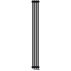 Irsap Tesi 2 radiador de habitación 180x18 cm podłączenie inferior negro IRS-TES-2180-04-K1