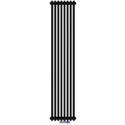 Irsap Tesi 2 radiador de habitación 180x36 cm podłączenie inferior negro IRS-TES-2180-08-K1-5