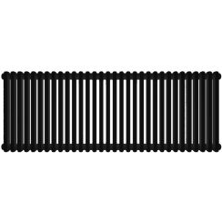 Irsap Tesi 3 radiador de habitación 56.5x162 cm podłączenie lateral negro IRS-TES-3056-36-K1-B