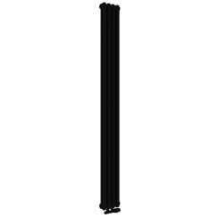 Irsap Tesi 2 radiador de habitación 200x27 cm podłączenie inferior negro IRS-TES-2200-06 K1