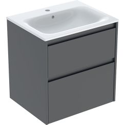Geberit Selnova Square lavabo con mueble 60 cm 504.138.JK.1