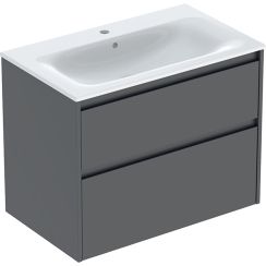 Geberit Selnova Square lavabo con mueble 80 cm 504.139.JK.1