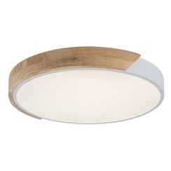Rabalux Maple2 lámpara de techo x24 W blanco-madera 71417