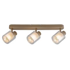 Rabalux Mirral lámpara de techo 3x15 W beige 73065