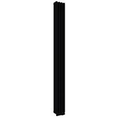 Irsap Tesi 3 radiador de habitación 180x27 cm podłączenie inferior negro IRS-TES-3180-06-K1