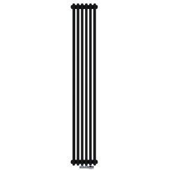 Irsap Tesi 3 radiador de habitación 200x27 cm podłączenie inferior negro IRS-TES-3200-6-K1-50