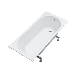 Schedline Solia White Mat bañera rectangular 150x70 cm blanco 3WST.S1P-15070/B/MG