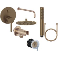 Conjunto grifo de bañera y ducha Kludi Nova Fonte Puristic 20759N115, ducha con efecto lluvia Kludi A-QA 64325N1-00, 66514N1-00, 88022, 39120N1-00, 65567N1-00, 61071N1-00