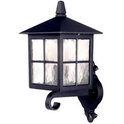 Elstead Lighting Winchester lámpara de pared para exteriores 1x60 W negro BL17-BLACK