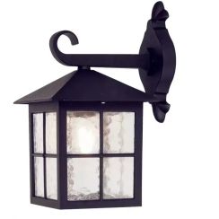 Elstead Lighting Winchester lámpara de pared para exteriores 1x60 W negro BL18-BLACK