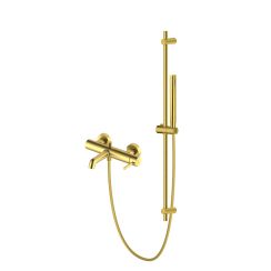 Conjunto grifo de bañera y ducha Oltens Molle 34112810, barra de ducha Oltens Alling 37301810, 37106810, 37201810