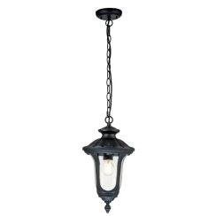 Elstead Lighting Chicago lámpara colgante 1x60 W negro CC8-S-BK