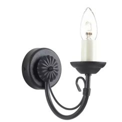 Elstead Lighting Chartwell lámpara de pared 1x60 W negro CH1-BLACK