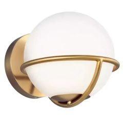 Elstead Lighting Apollo lámpara de pared 1x3 W latón FE-APOLLO1-BB