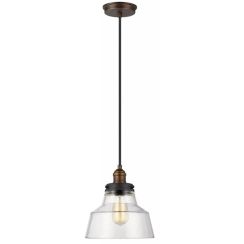 Elstead Lighting Baskin lámpara colgante 1x60 W latón FE-BASKIN-P-A-BR