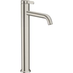 Axor One grifo para lavabo de pie acero 48002800