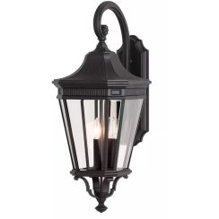 Elstead Lighting Cotswold Lane lámpara de pared para exteriores 1x60 W negro FE-COTSLN2-L-BK