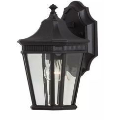 Elstead Lighting Cotswold Lane lámpara de pared para exteriores 1x60 W negro FE-COTSLN2-S-BK