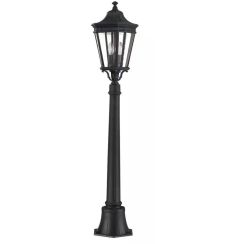 Elstead Lighting Cotswold Lane lámpara de pie para exteriores 2x60 W negro FE-COTSLN4-M-BK