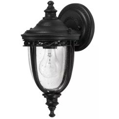 Elstead Lighting English Bridle lámpara de pared para exteriores 1x60 W negro FE-EB2-S-BLK
