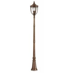Elstead Lighting English Bridle lámpara de pie para exteriores 3x60 W marrón FE-EB5-L-BRB