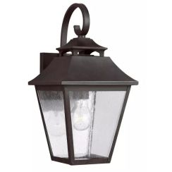Elstead Lighting Galena lámpara de pared para exteriores 1x60 W marrón FE-GALENA2-M-SBL