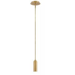 Elstead Lighting Dax lámpara colgante 1x8 W latón HK-DAX-MP-HB