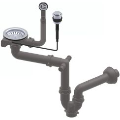 Ruvetti sifón para fregadero 6004A-BS