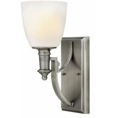Elstead Lighting Truman lámpara de pared 1x60 W níquel HK-TRUMAN1