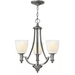Elstead Lighting Truman lámpara colgante 3x60 W níquel HK-TRUMAN3