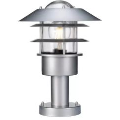 Elstead Lighting Helsingor lámpara de pie para exteriores 1x60 W plata HELSINGOR-PED