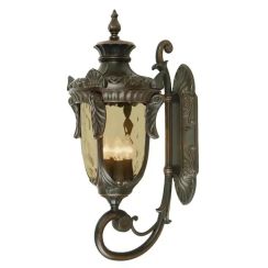 Elstead Lighting Philadelphia lámpara de pared para exteriores 3x60 W marrón PH1-L-OB