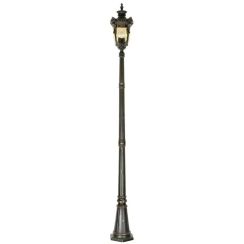 Elstead Lighting Philadelphia lámpara de pie para exteriores 3x60 W marrón PH5-L-OB