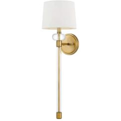 Elstead Lighting Barbour lámpara de pared 1x40 W latón QZ-BARBOUR1-WS